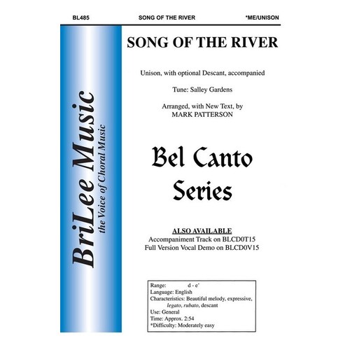 Song Of The River Unison Opt Descant (Octavo) Book