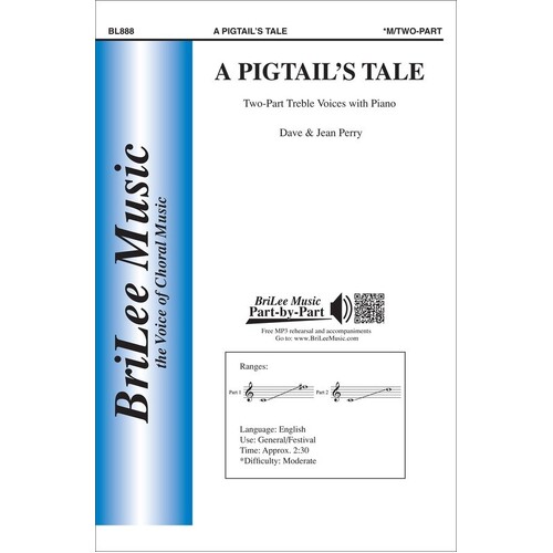 A Pigtails Tale 2 Part Treble (Octavo) Book