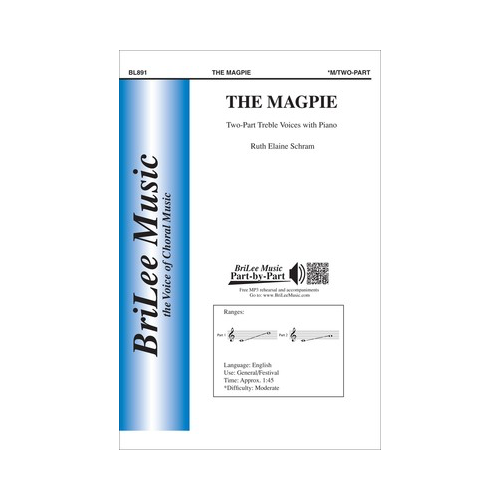 The Magpie 2 Part Choral Sheet Music