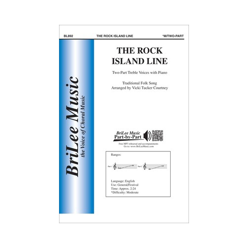 The Rock Island Line Two Part Treble Piano Sheet Music