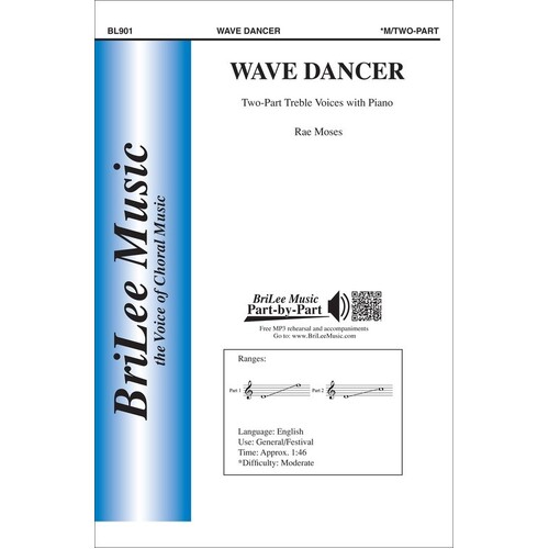 Wave Dancer 2 Part Treble (Octavo) Book