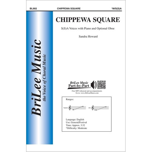 Chippewa Square S(S)A (Octavo) Book