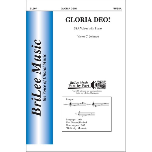 Gloria Deo! SSA (Octavo) Book