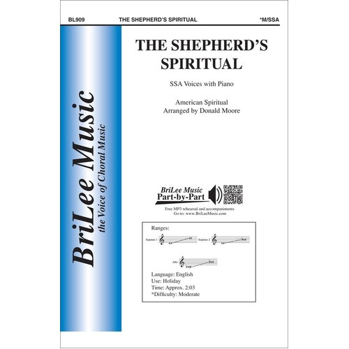 Shepherds Spiritual SSA (Octavo) Book