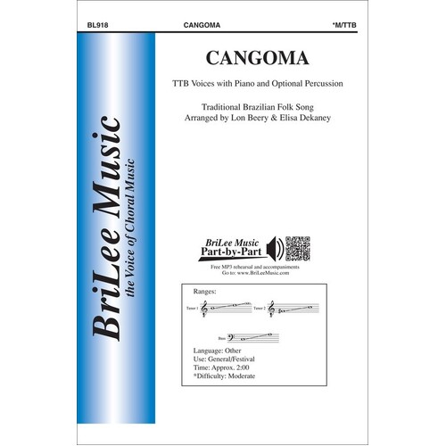 Cangoma TTB (Octavo) Book
