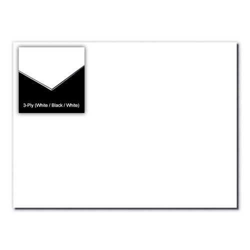 GT 3-Ply Blank Pickguard White 28.7cm x 24cm