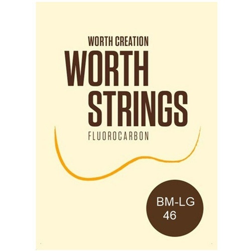 Worth Brown Medium Low-G Soprano / Concert Ukulele Ukuele Strings - 2 Restrings