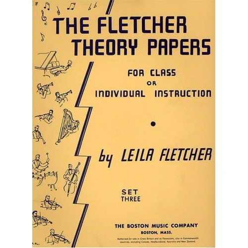 Fletcher Theory Papers Set 3 by Leila Fletcher - Green Cover