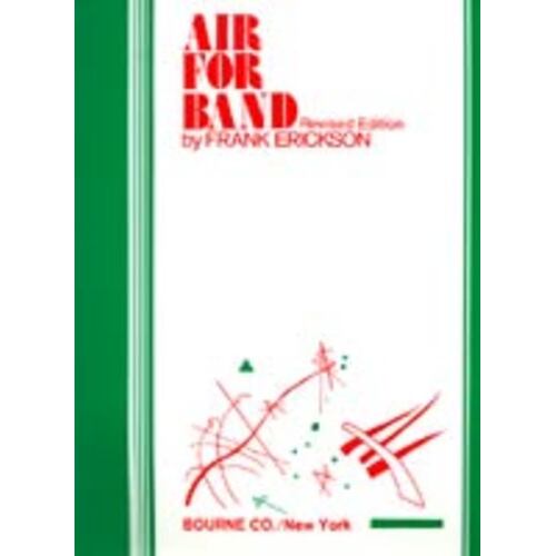 Air For Band Concert Band 3 Score/Parts