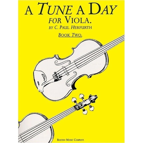 A Tune A Day for Viola Book 2 - Boston Music, 40 Pages, Series: A Tune A Day
