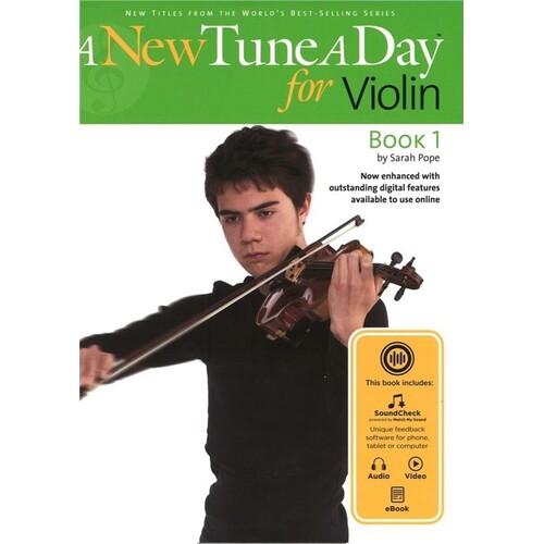 A New Tune A Day Violin Book 1 Book/Online Audio (Softcover Book/Online Audio) Book