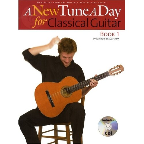 A New Tune A Day Classical Guitar Book 1 Softcover Book/CD