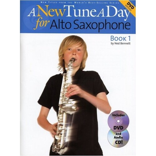 A New Tune A Day Alto Sax Book 1 Book/CD/DVD (Softcover Book/CD/DVD) Book