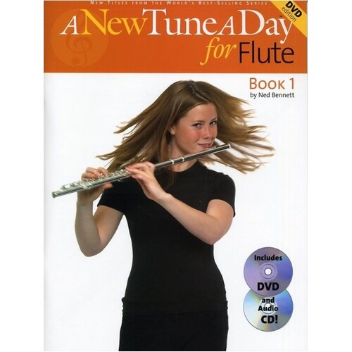 A New Tune A Day Flute Book 1 Book/CD/DVD (Softcover Book/CD/DVD) Book