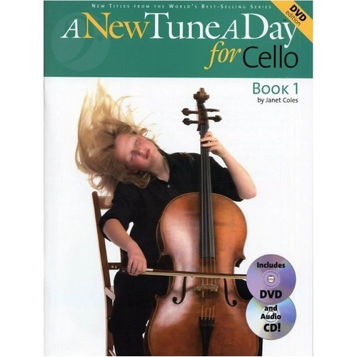 A New Tune A Day for Cello Book 1 with CD/DVD