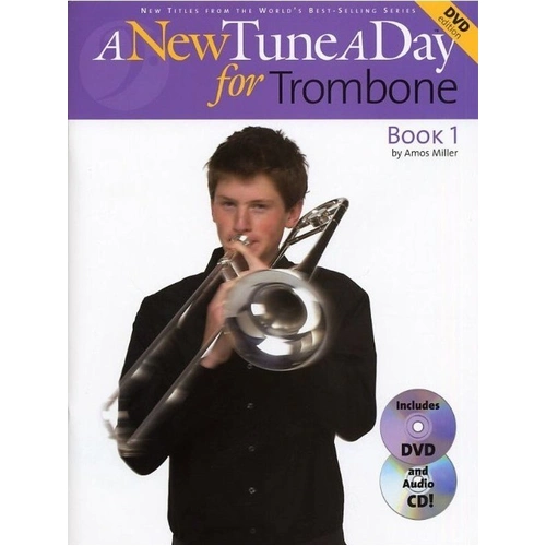 A New Tune A Day for Trombone Book 1 with CD/DVD