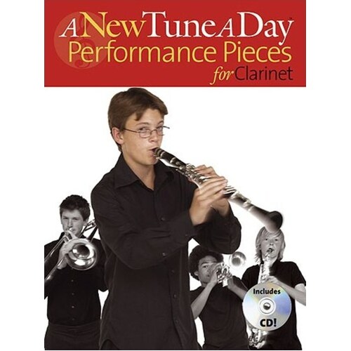 A New Tune A Day Performance Pieces Clarinet Softcover Book/CD