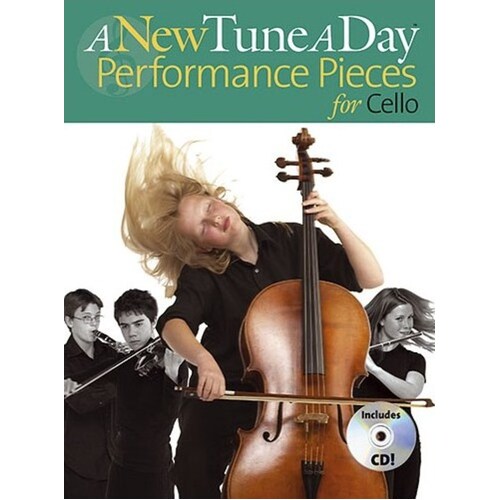 A New Tune A Day Performance Pieces Cello Softcover Book/CD