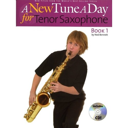 A New Tune A Day Tenor Sax Book 1 Softcover Book/CD
