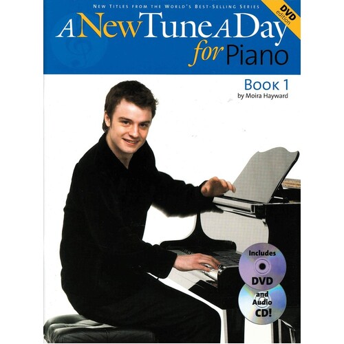 A New Tune A Day Piano Book 1 Book/CD/DVD (Softcover Book/CD/DVD) Book