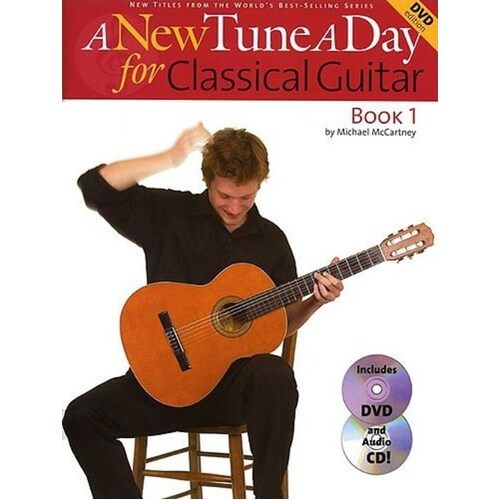 A New Tune A Day Classical Guitar Book 1 Book/CD/DVD (Softcover Book/CD/DVD) Book