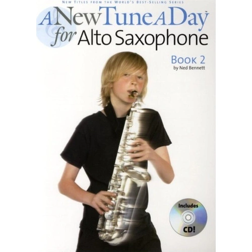 A New Tune A Day Alto Sax Book 2 with CD
