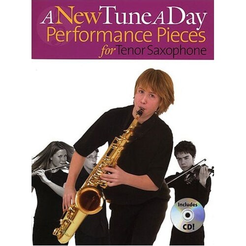 A New Tune A Day Performance Pieces Tenor Sax Book/C Book