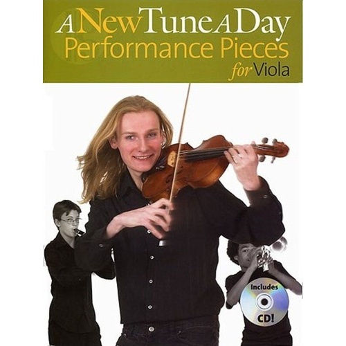 A New Tune A Day Performance Pieces for Viola BK/CD