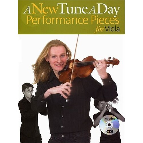 A New Tune A Day Performance Pieces Viola Book/CD Book