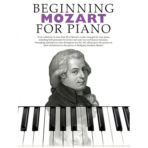 Beginning Mozart For Piano (Softcover Book)
