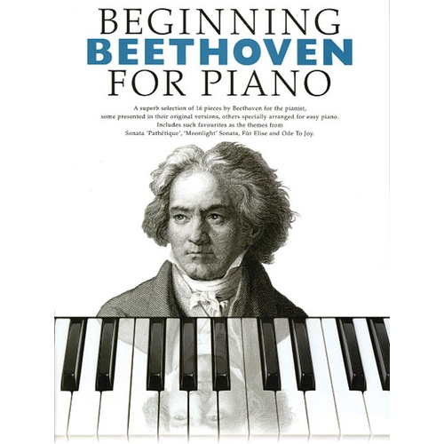 Beginning Beethoven For Piano (Softcover Book)