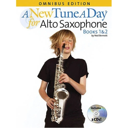 A New Tune A Day for Alto Saxophone Books 1 & 2 with CD
