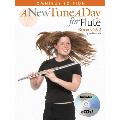 A New Tune A Day for Flute Books 1 & 2 Omnibus BK/CD