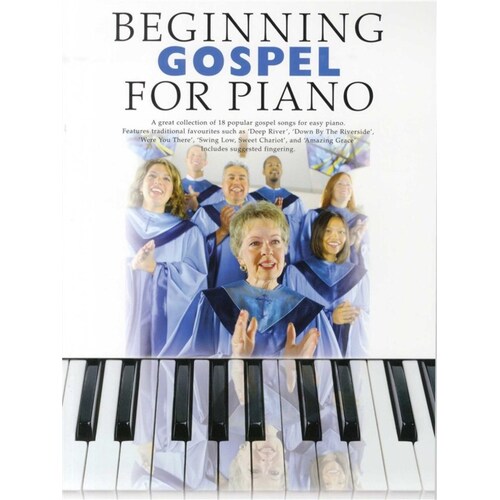 Beginning Gospel For Piano (Softcover Book)
