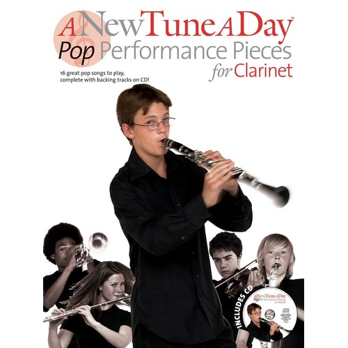 A New Tune A Day Pop Performance Pieces Clarinet Book/CD