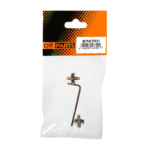 Dr Parts Mandolin Bridge Height Adjustment Screw Set Chrome BM580