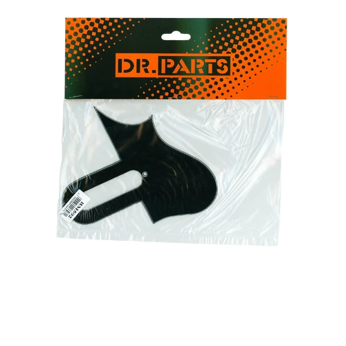Dr Parts Mandolin Scratchplate 3 Ply Black with Pickup Route - Model BM592