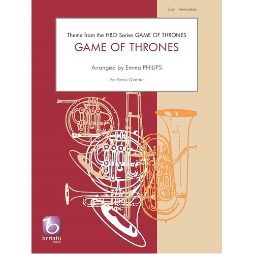 Game of Thrones Theme for Brass Quartet by Ramin Djawadi Arranged by Emma Philips