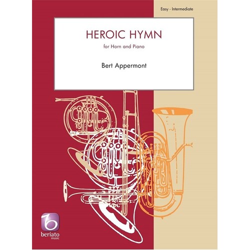 Appermont - Heroic Hymn For Horn/Piano Softcover Book (French Horn)