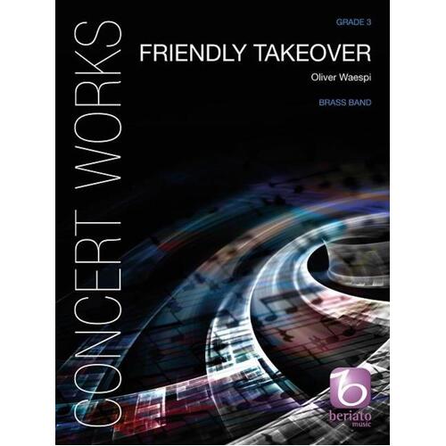 Friendly Takeover Bb3 Score/Parts Book