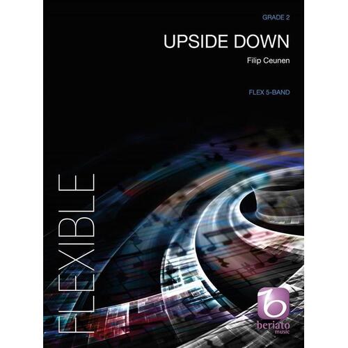 Upside Down 5 Part Flex Band Score/Parts Book