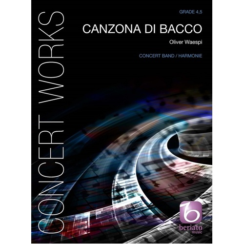 Canzona Di Bacco Cb4.5 Sc/Pts Score/Parts