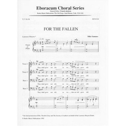For The Fallen Ttbb 