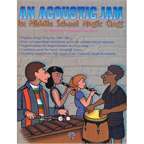 Acoustic Jam in Middle School Percussion Sheet Music