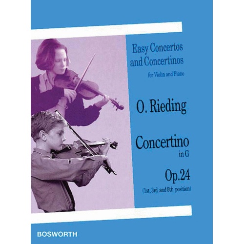 Rieding - Concerto G Major Op 24 Violin/Piano (Softcover Book)