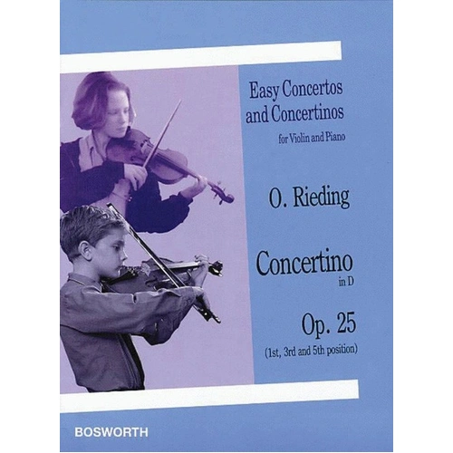 Rieding - Concerto in D Major Op. 25 for Violin and Piano