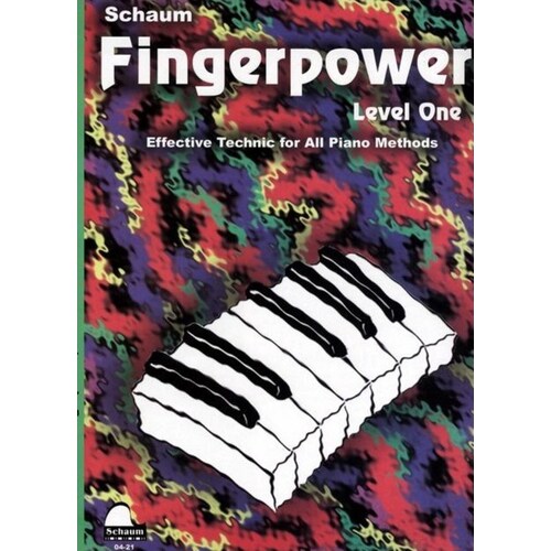Schaum Finger Power Book1 Piano Or Organ Book