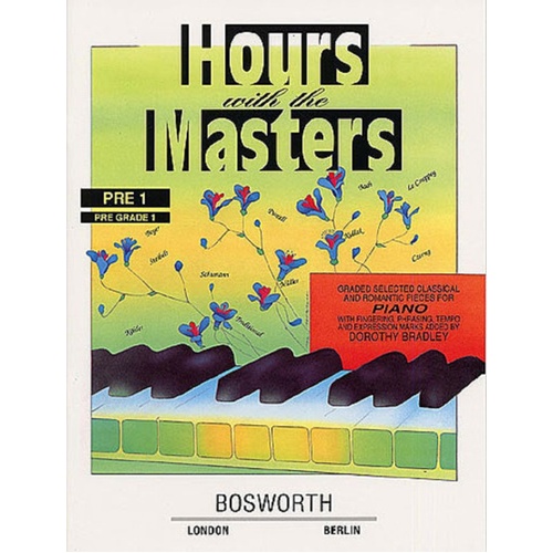 Hours With The Masters Pre Grade 1 Piano