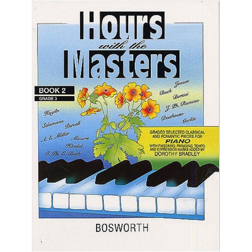 Hours With The Masters Book 2 Gr 3 Piano (Softcover Book)