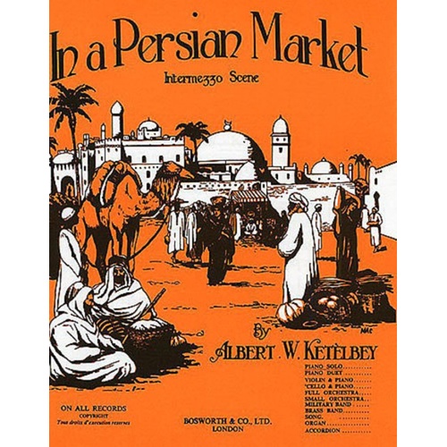 Ketelbey Persian Market Piano Solo Book